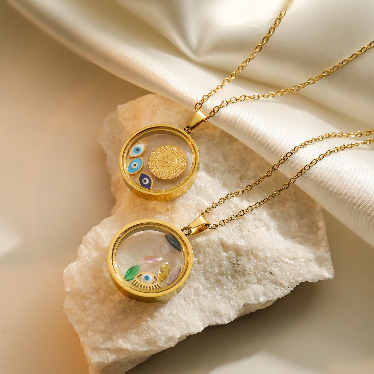Gold Geometric Necklace