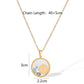 Gold Geometric Necklace