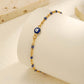 Gold Evil Eye Anklet