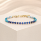 Blue Gradient Natural Stone Bracelet