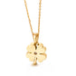 Gold Floral Necklace