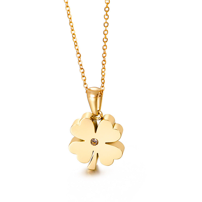 Gold Floral Necklace