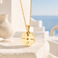 Gold Floral Necklace